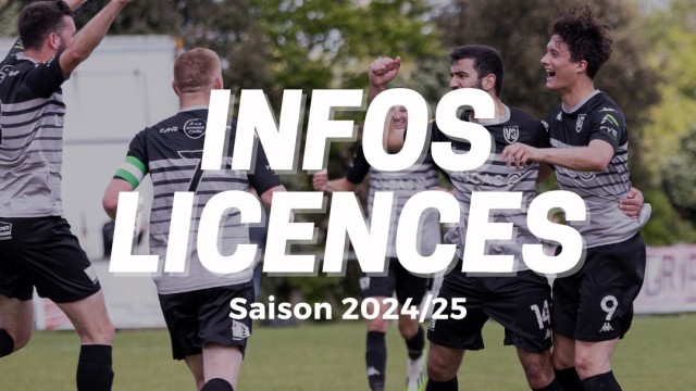 Infos Licence 2024-2025