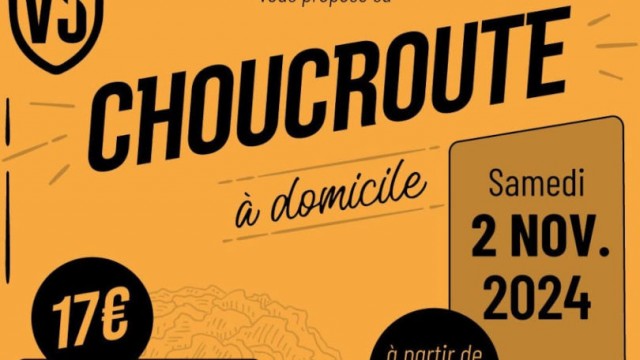 Affiche Choucroute 24-25 miniature